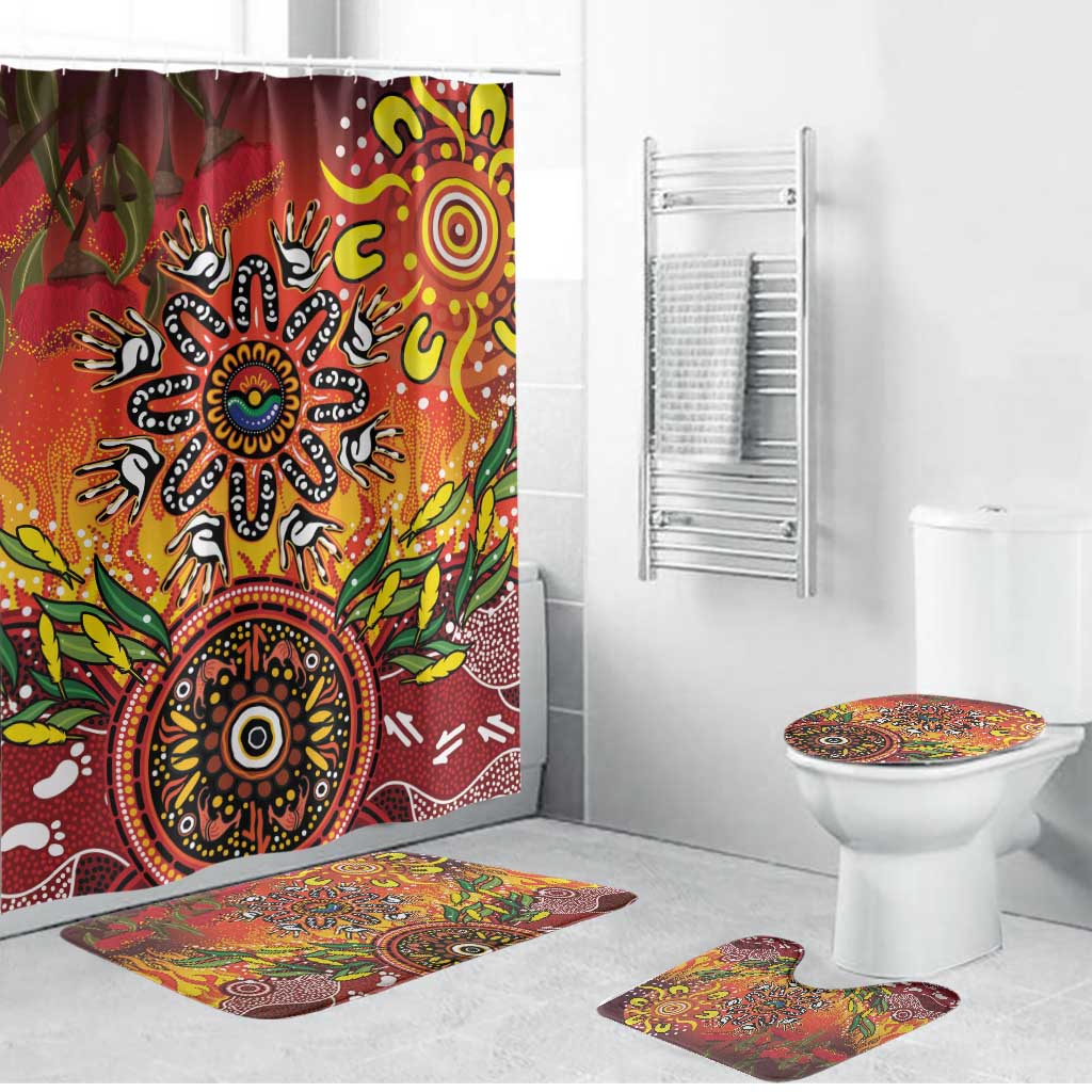 NAIDOC Week 2026 Bathroom Set 50 Years of Deadly Aboriginal Dot Art