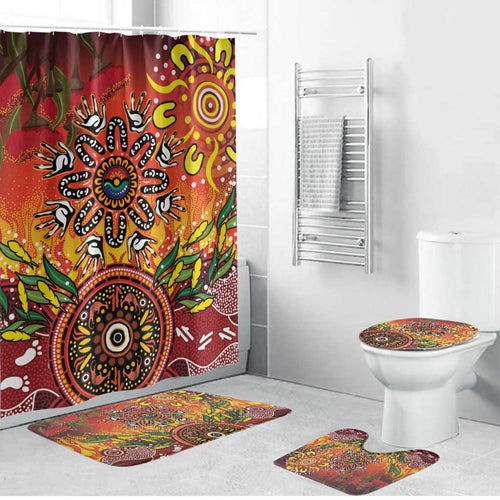 NAIDOC Week 2026 Bathroom Set 50 Years of Deadly Aboriginal Dot Art