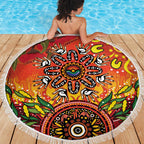 NAIDOC Week 2026 Beach Blanket 50 Years of Deadly Aboriginal Dot Art