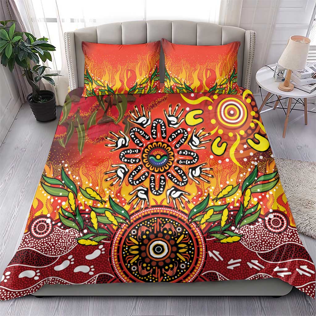 NAIDOC Week 2026 Bedding Set 50 Years of Deadly Aboriginal Dot Art