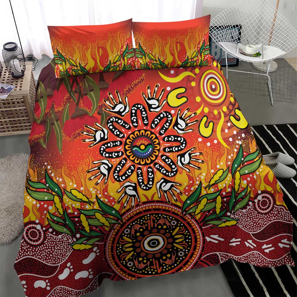 NAIDOC Week 2026 Bedding Set 50 Years of Deadly Aboriginal Dot Art