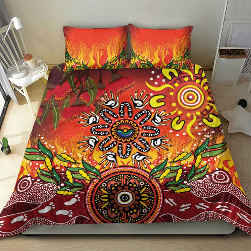 NAIDOC Week 2026 Bedding Set 50 Years of Deadly Aboriginal Dot Art