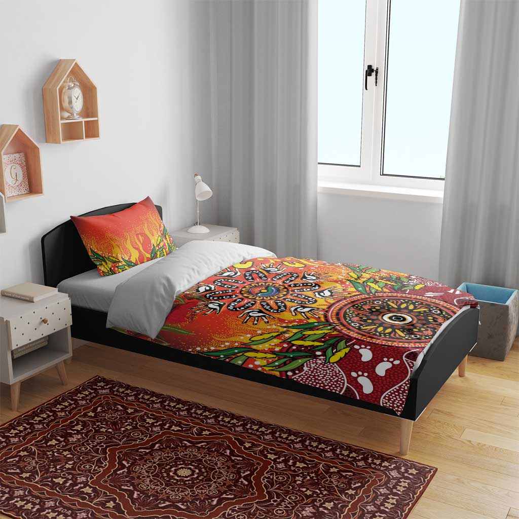 NAIDOC Week 2026 Bedding Set 50 Years of Deadly Aboriginal Dot Art