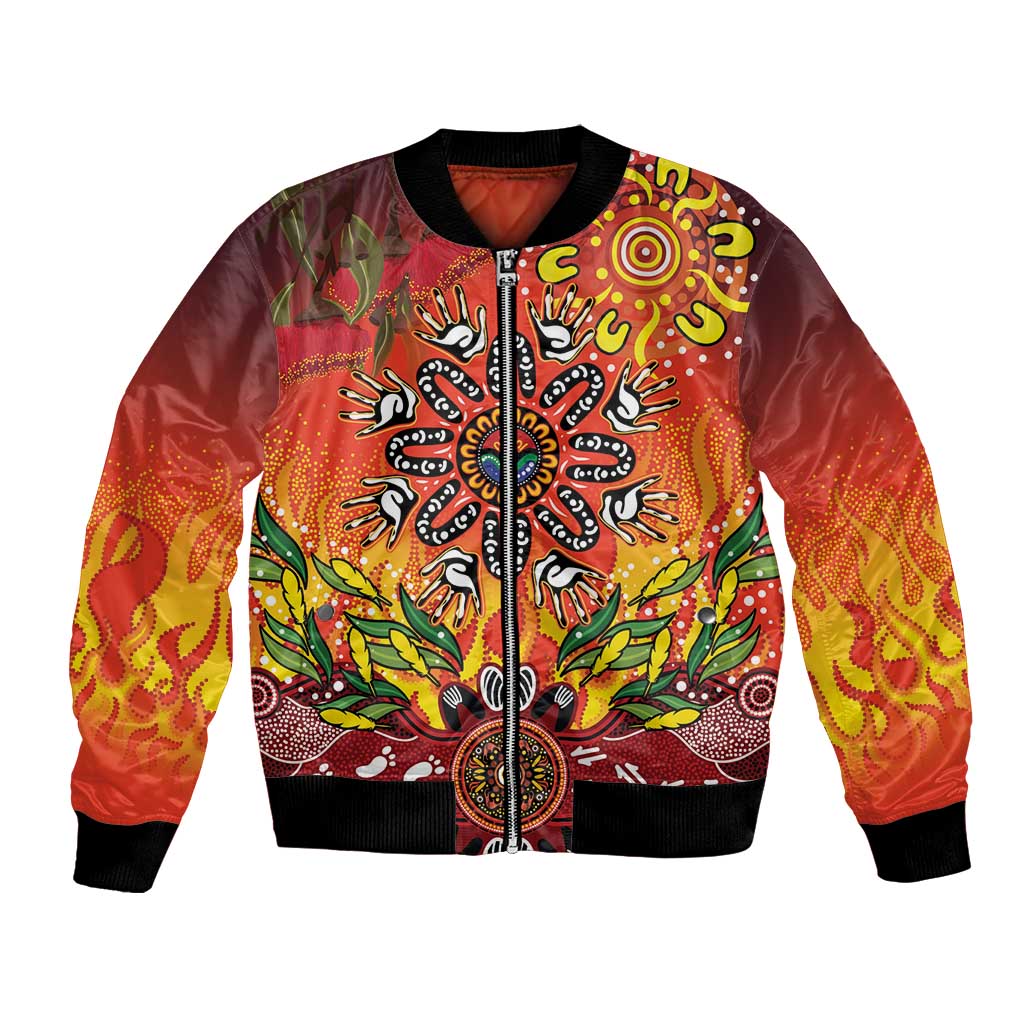 NAIDOC Week 2026 Bomber Jacket 50 Years of Deadly Aboriginal Dot Art