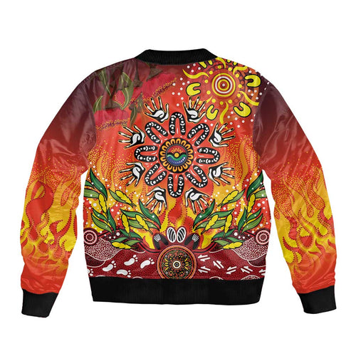 NAIDOC Week 2026 Bomber Jacket 50 Years of Deadly Aboriginal Dot Art