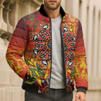 NAIDOC Week 2026 Bomber Puffer Jacket 50 Years of Deadly Aboriginal Dot Art