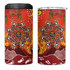NAIDOC Week 2026 4 in 1 Can Cooler Tumbler 50 Years of Deadly Aboriginal Dot Art