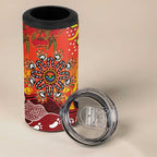 NAIDOC Week 2026 4 in 1 Can Cooler Tumbler 50 Years of Deadly Aboriginal Dot Art