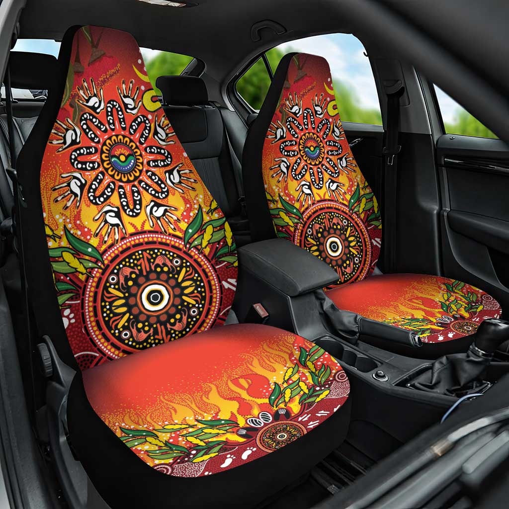 NAIDOC Week 2026 Car Seat Cover 50 Years of Deadly Aboriginal Dot Art
