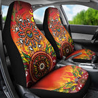 NAIDOC Week 2026 Car Seat Cover 50 Years of Deadly Aboriginal Dot Art