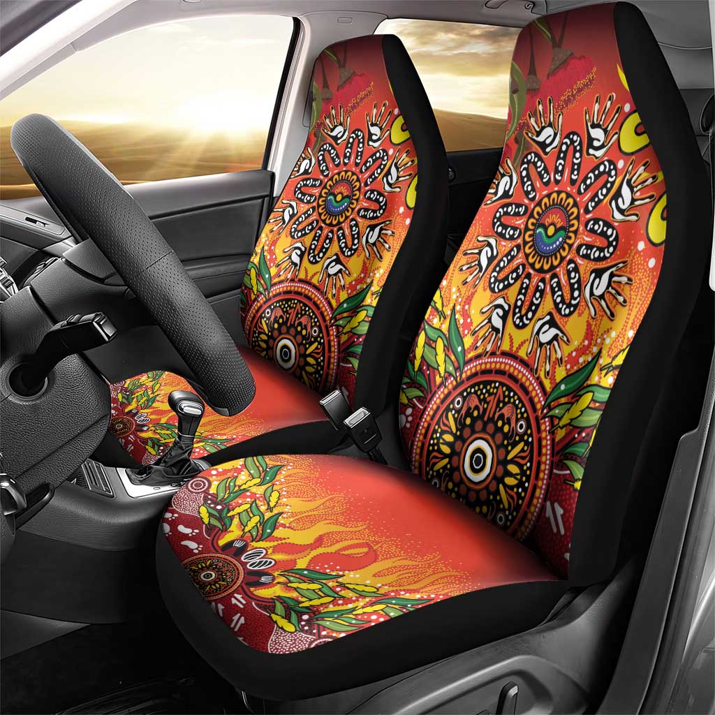 NAIDOC Week 2026 Car Seat Cover 50 Years of Deadly Aboriginal Dot Art