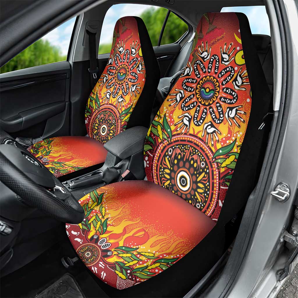 NAIDOC Week 2026 Car Seat Cover 50 Years of Deadly Aboriginal Dot Art