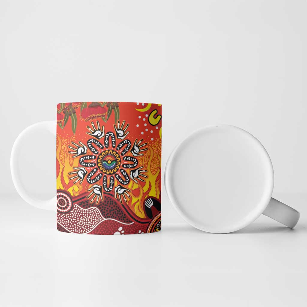NAIDOC Week 2026 Ceramic Mug 50 Years of Deadly Aboriginal Dot Art