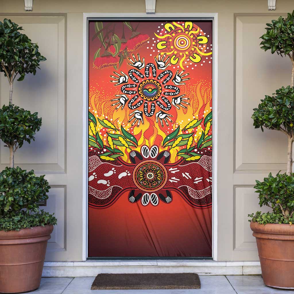 NAIDOC Week 2026 Door Cover 50 Years of Deadly Aboriginal Dot Art