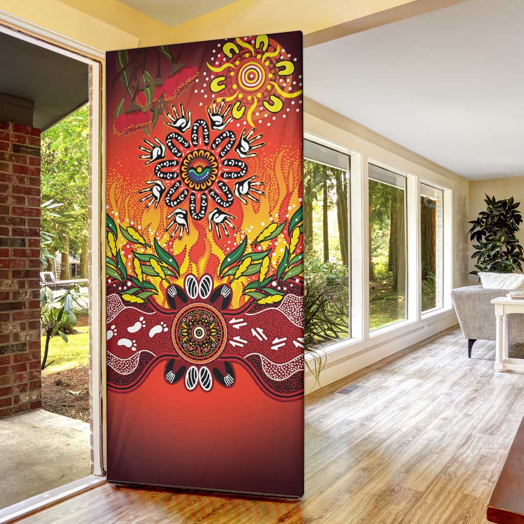 NAIDOC Week 2026 Door Cover 50 Years of Deadly Aboriginal Dot Art