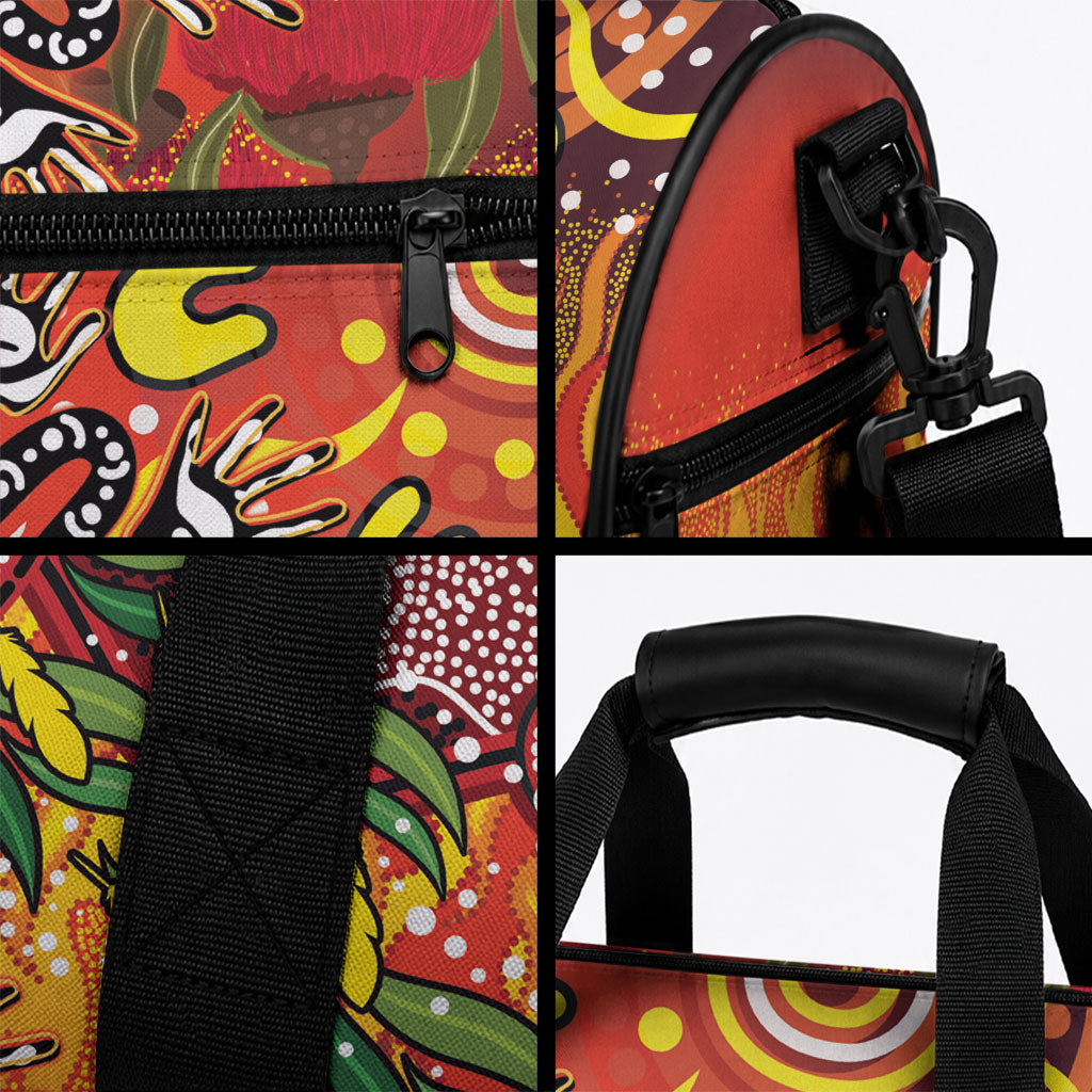 NAIDOC Week 2026 Duffle Bag 50 Years of Deadly Aboriginal Dot Art