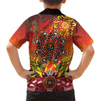 NAIDOC Week 2026 Family Matching Puletasi and Hawaiian Shirt 50 Years of Deadly Aboriginal Dot Art