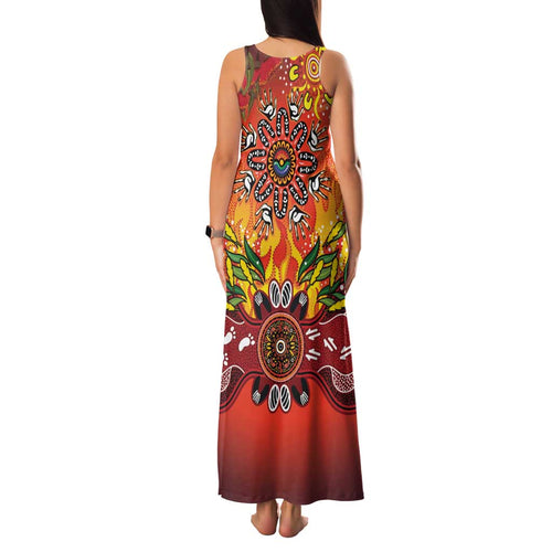NAIDOC Week 2026 Family Matching Tank Maxi Dress and Hawaiian Shirt 50 Years of Deadly Aboriginal Dot Art