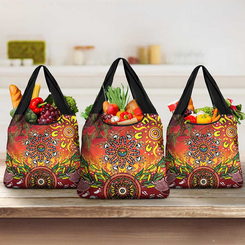 NAIDOC Week 2026 Grocery Bag 50 Years of Deadly Aboriginal Dot Art