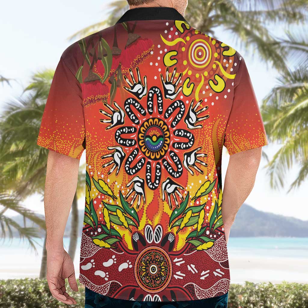 NAIDOC Week 2026 Hawaiian Shirt 50 Years of Deadly Aboriginal Dot Art