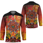 NAIDOC Week 2026 Hockey Jersey 50 Years of Deadly Aboriginal Dot Art