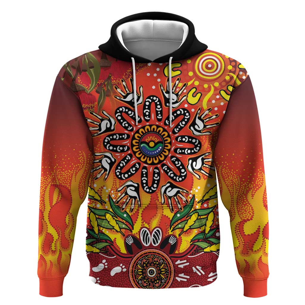 NAIDOC Week 2026 Hoodie 50 Years of Deadly Aboriginal Dot Art