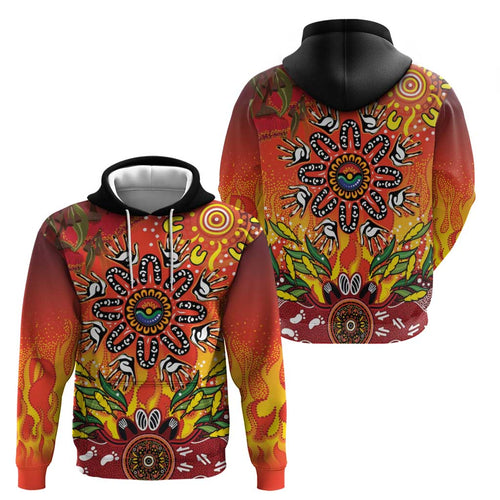 NAIDOC Week 2026 Hoodie 50 Years of Deadly Aboriginal Dot Art