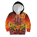 NAIDOC Week 2026 Kid Hoodie 50 Years of Deadly Aboriginal Dot Art