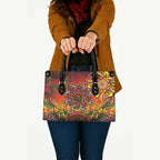 NAIDOC Week 2026 Leather Bag 50 Years of Deadly Aboriginal Dot Art