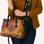 NAIDOC Week 2026 Leather Bag 50 Years of Deadly Aboriginal Dot Art