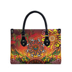 NAIDOC Week 2026 Leather Bag 50 Years of Deadly Aboriginal Dot Art