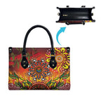 NAIDOC Week 2026 Leather Bag 50 Years of Deadly Aboriginal Dot Art