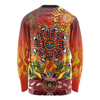 NAIDOC Week 2026 Long Sleeve Shirt 50 Years of Deadly Aboriginal Dot Art