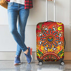NAIDOC Week 2026 Luggage Cover 50 Years of Deadly Aboriginal Dot Art