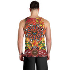 NAIDOC Week 2026 Men Tank Top 50 Years of Deadly Aboriginal Dot Art