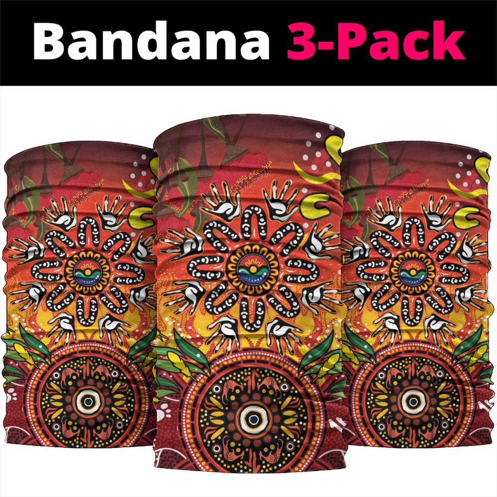 NAIDOC Week 2026 Neck Gaiter 50 Years of Deadly Aboriginal Dot Art