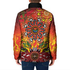NAIDOC Week 2026 Padded Jacket 50 Years of Deadly Aboriginal Dot Art