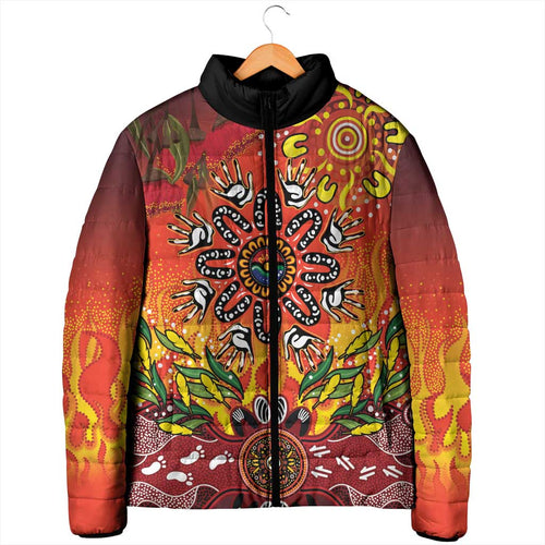 NAIDOC Week 2026 Padded Jacket 50 Years of Deadly Aboriginal Dot Art