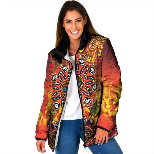 NAIDOC Week 2026 Padded Jacket 50 Years of Deadly Aboriginal Dot Art
