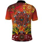 NAIDOC Week 2026 Polo Shirt 50 Years of Deadly Aboriginal Dot Art