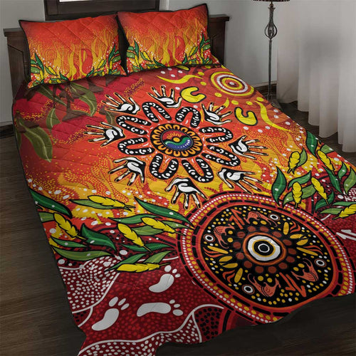 NAIDOC Week 2026 Quilt Bed Set 50 Years of Deadly Aboriginal Dot Art