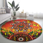 NAIDOC Week 2026 Round Carpet 50 Years of Deadly Aboriginal Dot Art