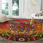 NAIDOC Week 2026 Round Carpet 50 Years of Deadly Aboriginal Dot Art