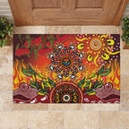 NAIDOC Week 2026 Rubber Doormat 50 Years of Deadly Aboriginal Dot Art