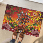 NAIDOC Week 2026 Rubber Doormat 50 Years of Deadly Aboriginal Dot Art