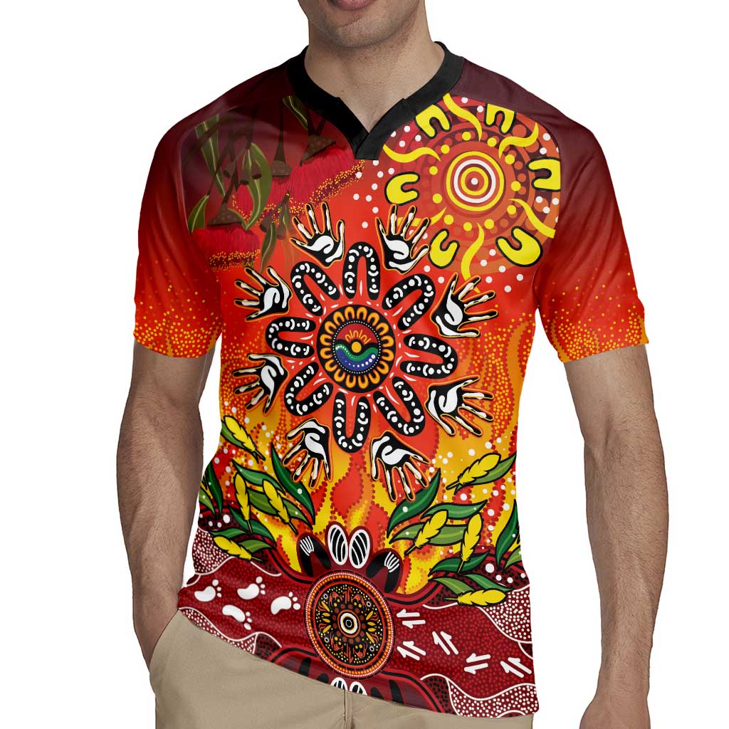 NAIDOC Week 2026 Rugby Jersey 50 Years of Deadly Aboriginal Dot Art