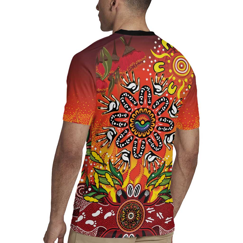 NAIDOC Week 2026 Rugby Jersey 50 Years of Deadly Aboriginal Dot Art