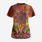 NAIDOC Week 2026 Scrub Top 50 Years of Deadly Aboriginal Dot Art