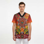 NAIDOC Week 2026 Scrub Top 50 Years of Deadly Aboriginal Dot Art