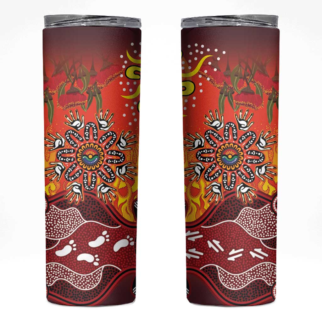 NAIDOC Week 2026 Skinny Tumbler 50 Years of Deadly Aboriginal Dot Art